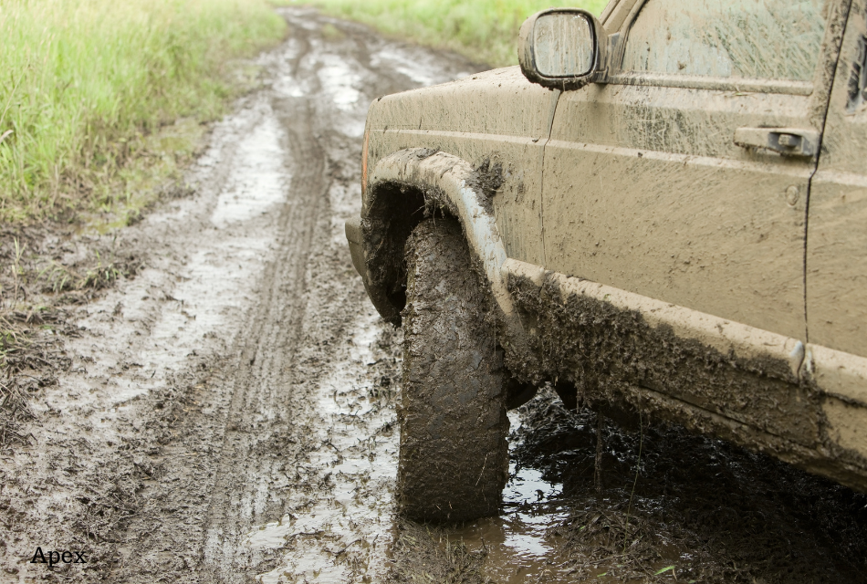 4x4 in wet season