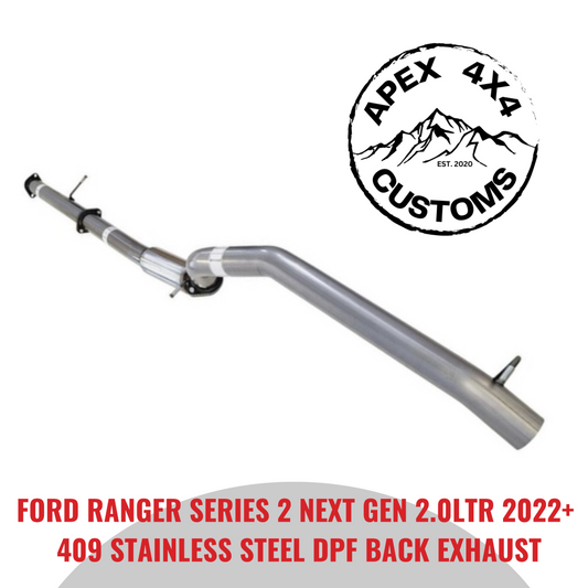Ford Ranger DPF Back Exhaust (Next Gen 2.0L)