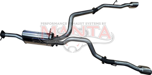 Dodge Ram Manta Cat Back Exhaust (1500 DT 2020+)