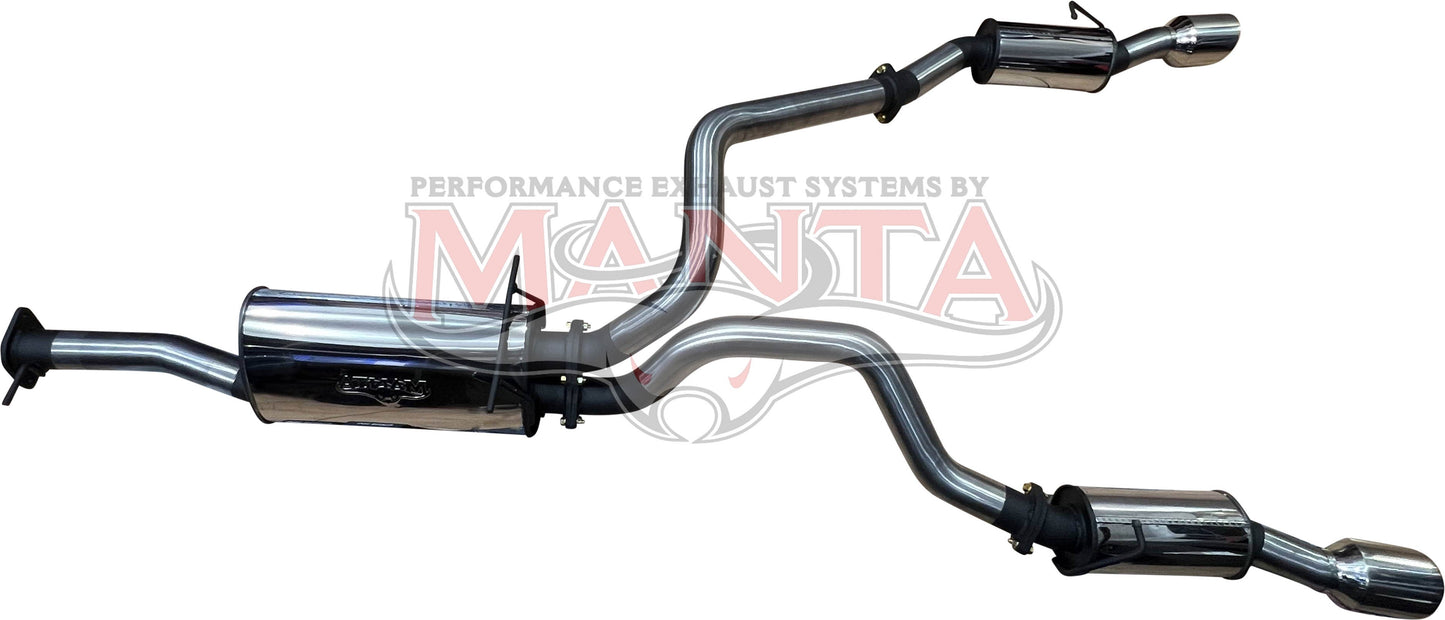 Dodge Ram Manta Cat Back Exhaust (1500 DT 2020+)