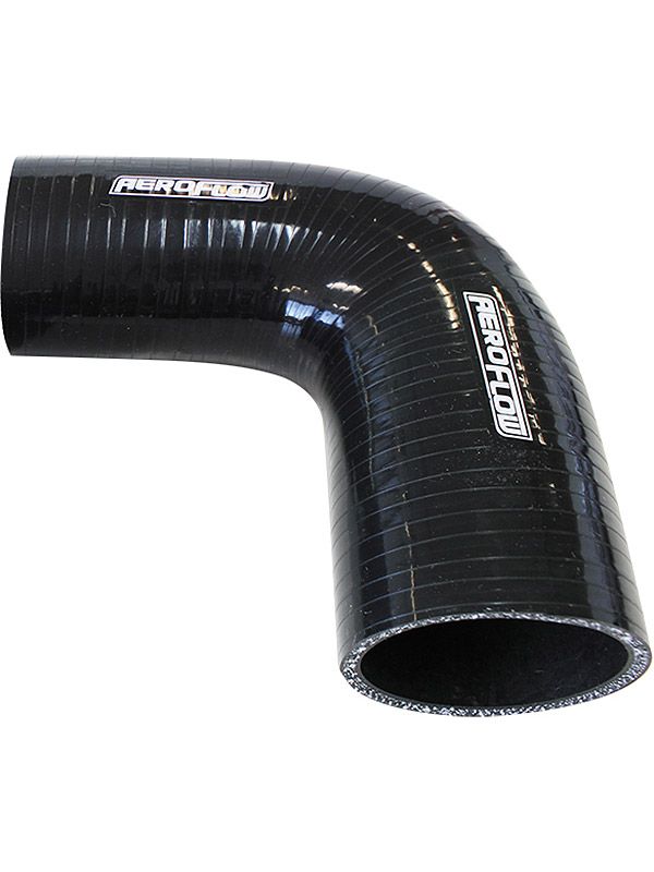 Aeroflow 90 Degree Silicone Hose Reducer 3" - 2" (76-51mm)